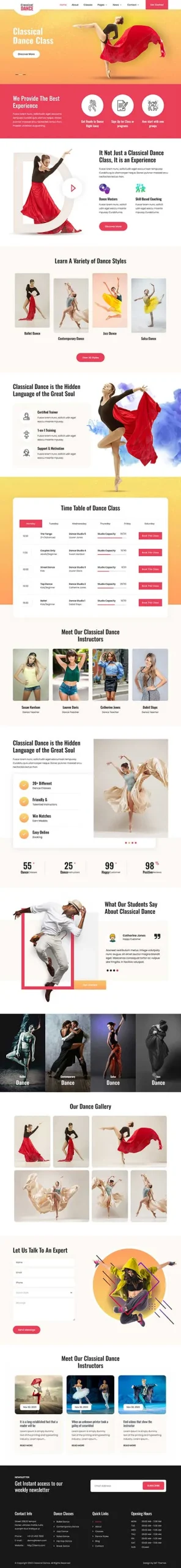 Academy WordPress Theme