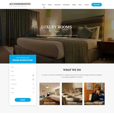 Accommodation WordPress Theme