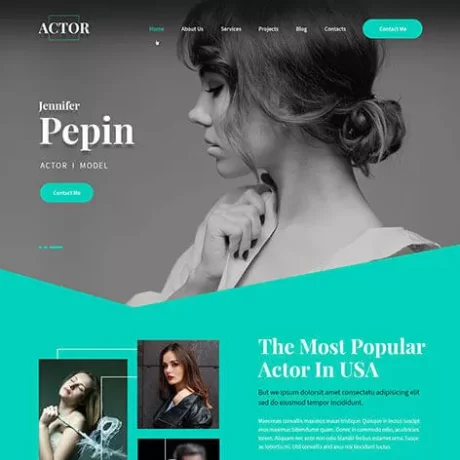 Actor WordPress Theme