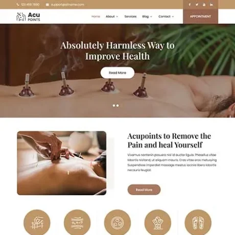 Acupuncture WordPress Theme