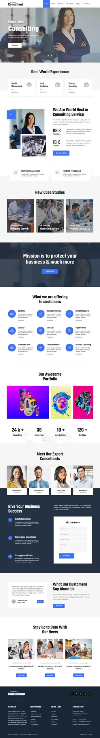 Advisor WordPress Theme