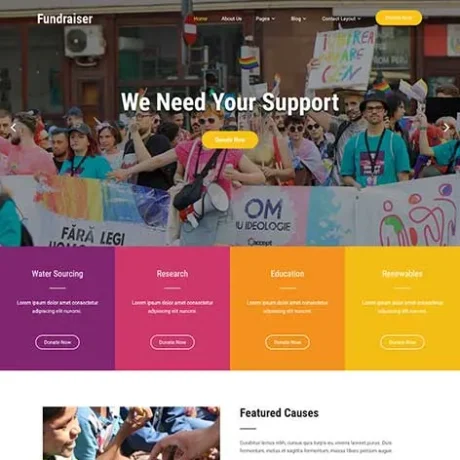 Best Advocacy Group WordPress Theme
