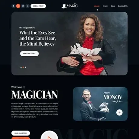Magician WordPress Theme