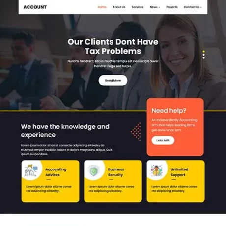 Venture Capital WordPress Theme