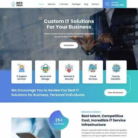 Web Development WordPress Theme