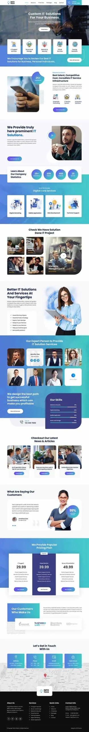 Web Development WordPress Theme