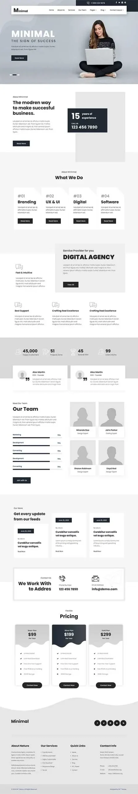 WordPress Theme with XML files