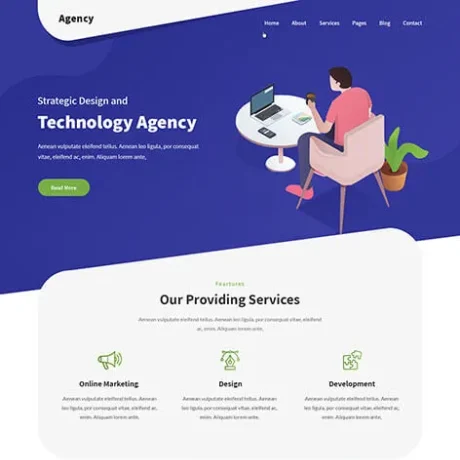 Agency WordPress Theme